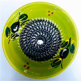 #29339 - Cerámica española - El Plato Ralla ajos - Garlic Grater - Reibe Teller Keramik